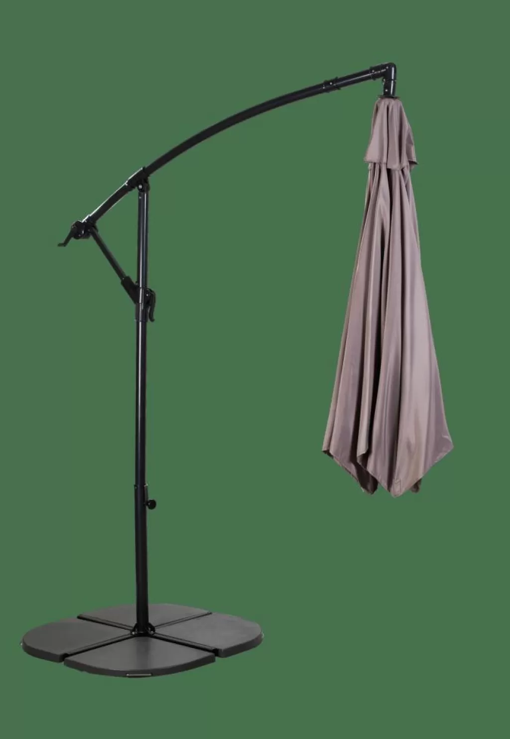 Discount HAWAI Parasol Colgante Sin Pie Taupe Parasoles