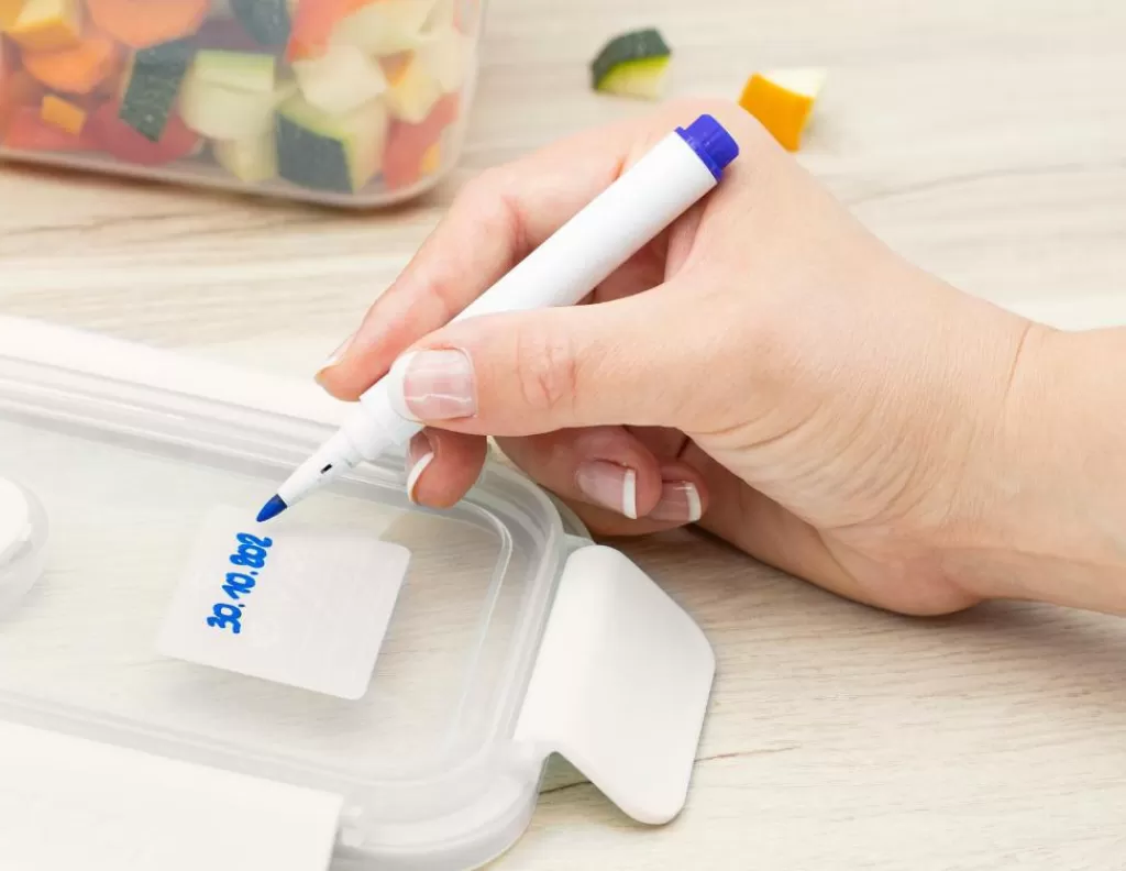 Outlet HOMEY CLIP Marcador De Tiza Para Fiambrera Azul Instrumentos De Cocina