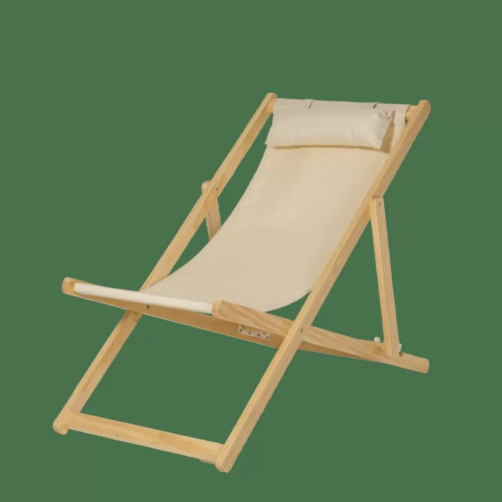New IBIZA Tumbona Blanco Apagado Hamacas De Playa