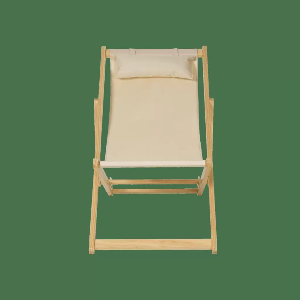 New IBIZA Tumbona Blanco Apagado Hamacas De Playa