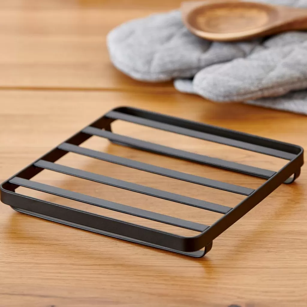 New INDUSTRIA Salvamanteles Negro Accesorios De Cocina