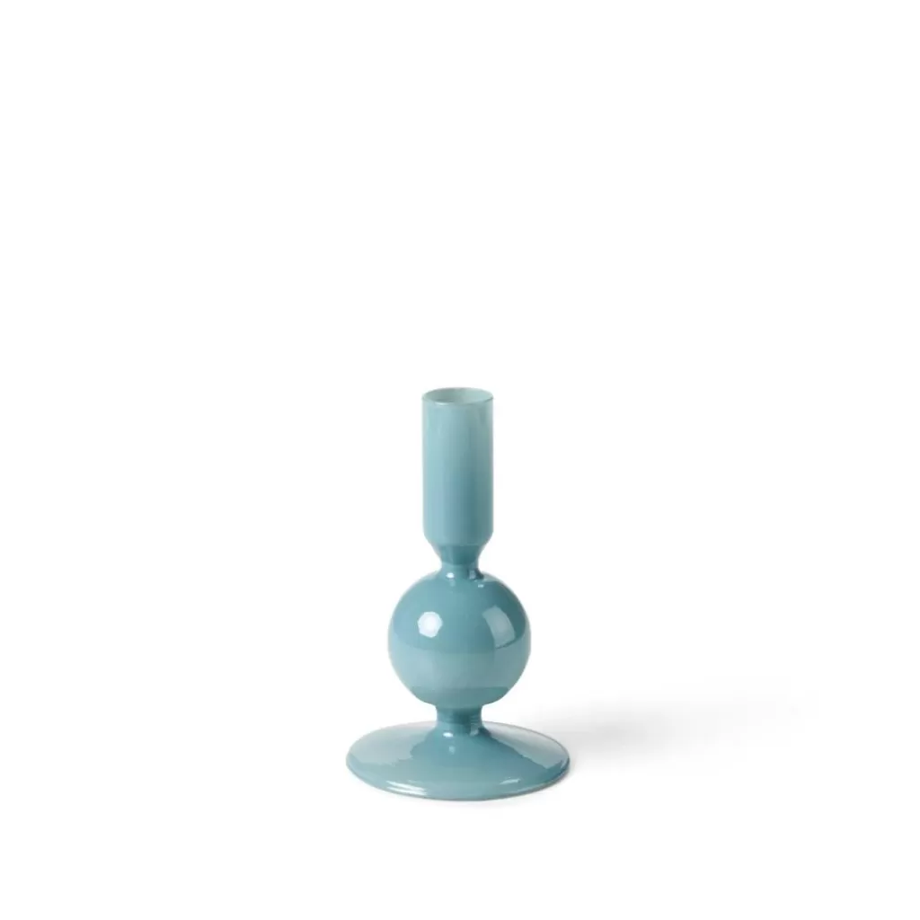 Cheap ISA Candelabro Azul ópalo Azul Candelabros