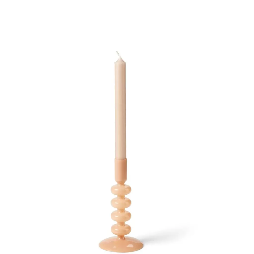 New ISA Candelabro Crema Opalina Crema Candelabros