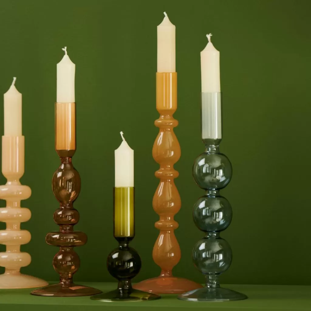 Store ISA Candelabro Marrón ópalo Marrón Candelabros