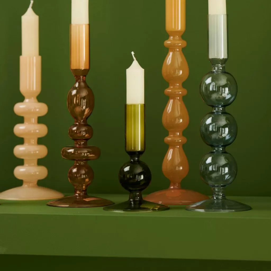 Hot ISA Candelabro Verde Candelabros