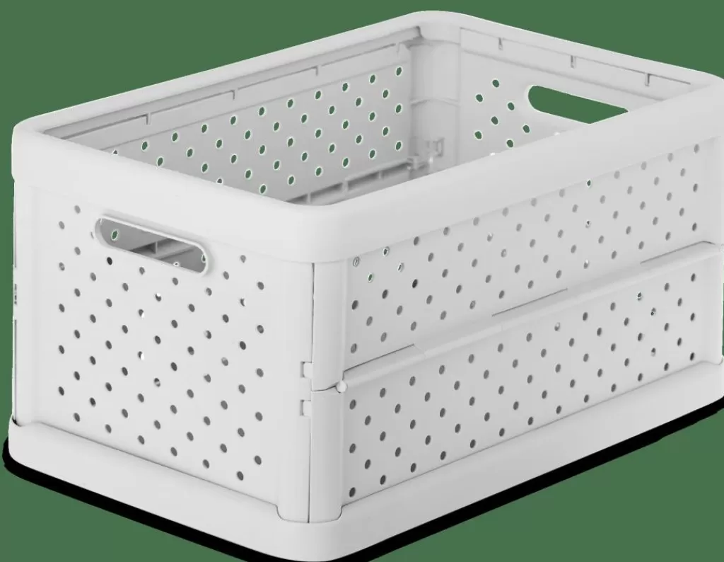 Clearance JACQUI Caja Plegable M Gris Claro Arcas Para Almacenaje