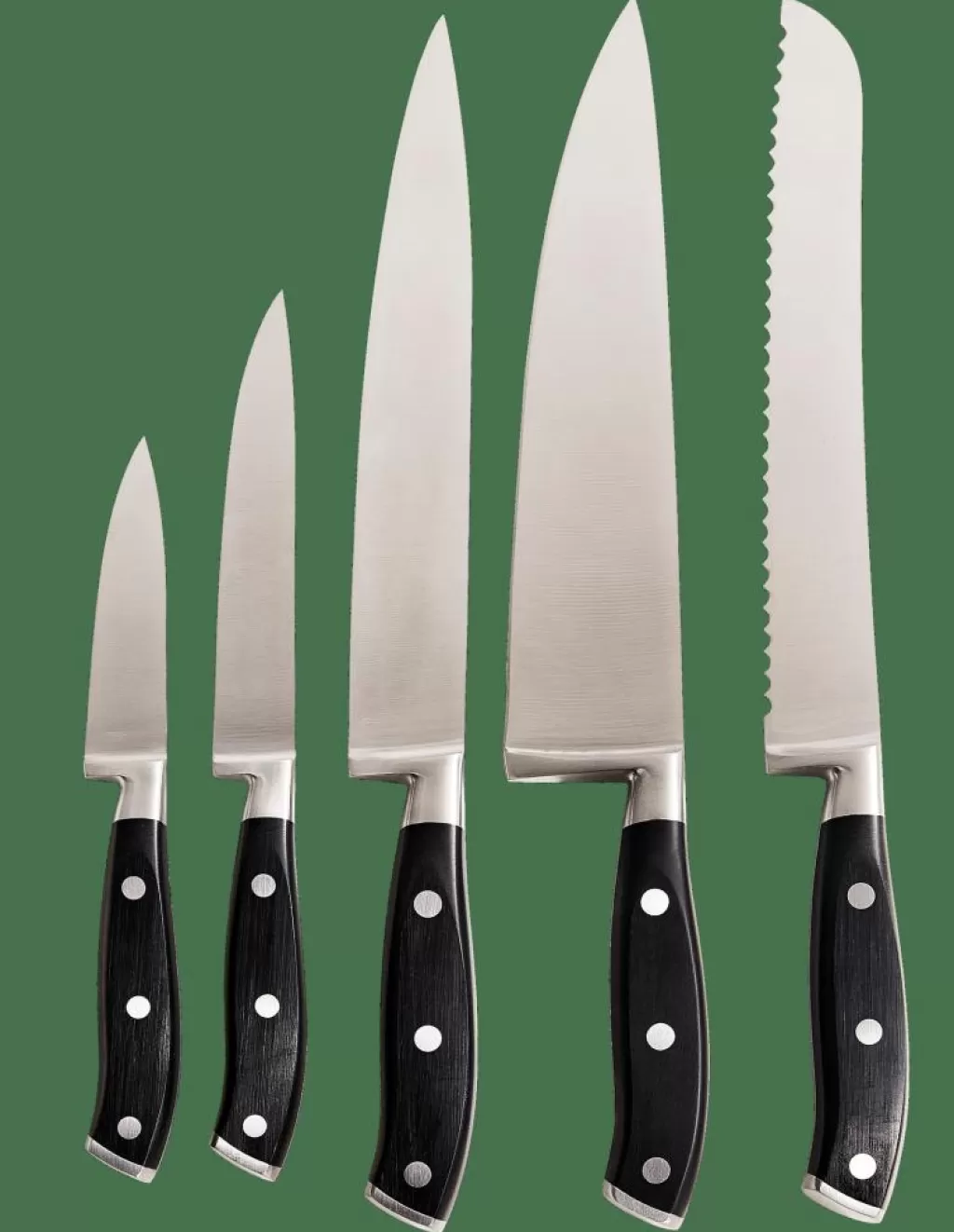 Cheap JULIENNE Cuchillo De Cocina Negro Cuchillos De Carne