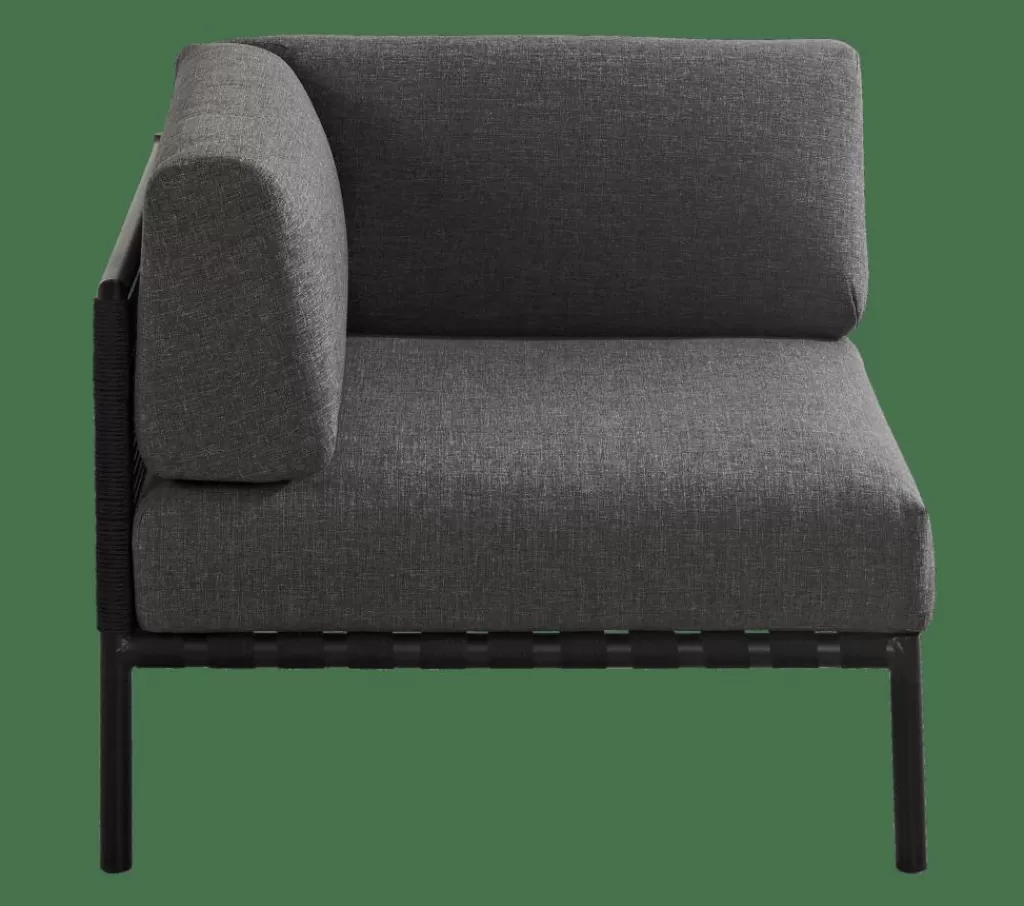 Discount JUMBO Silla Esquinera Negro Conjuntos Lounge