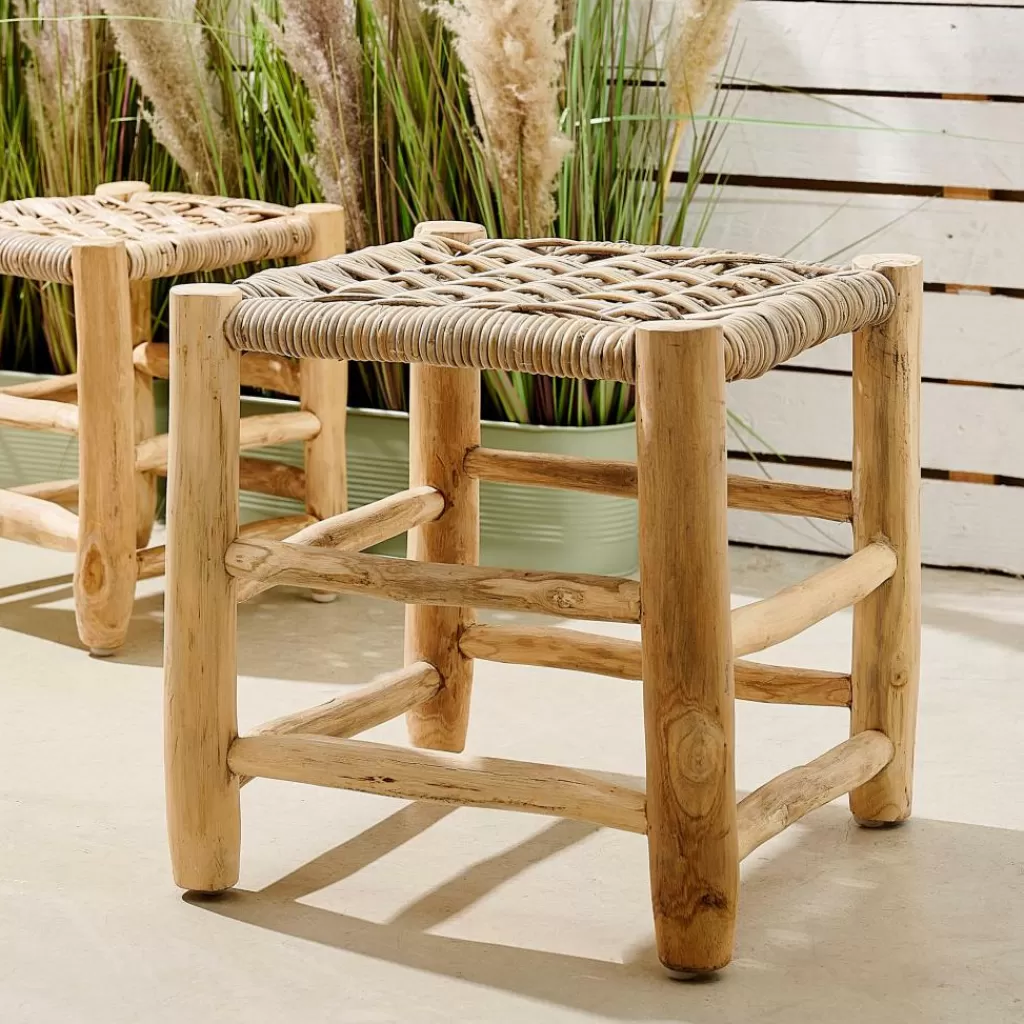 Online KANAI Taburete 2 Tamaños Taburete Large Natural Kids | Taburetes