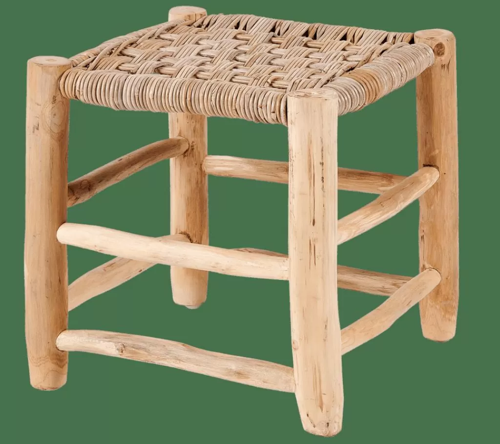 Online KANAI Taburete 2 Tamaños Taburete Large Natural Kids | Taburetes
