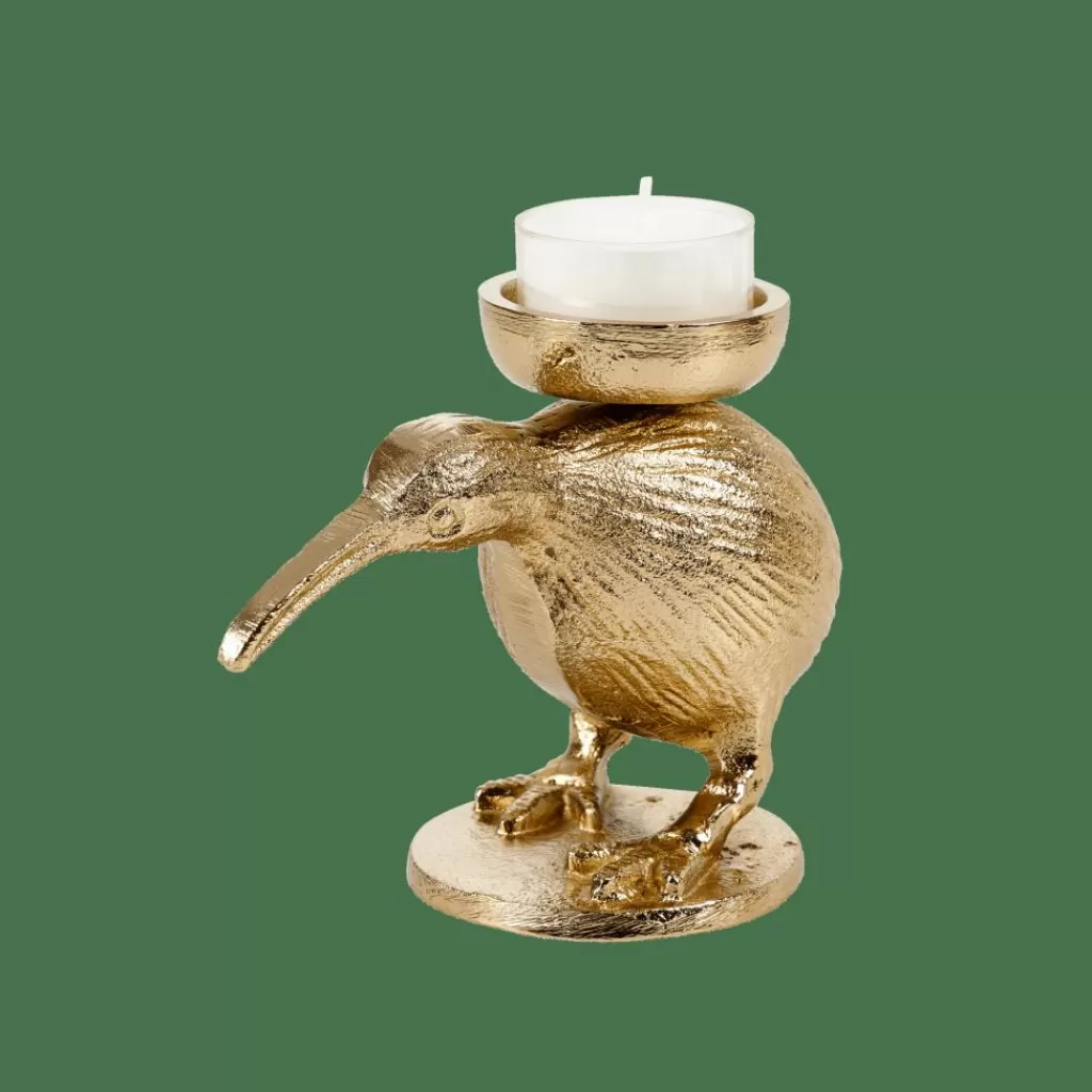 New KIWI Soporte Para Vela Pequeña Dorado Soprortes Para Velitas