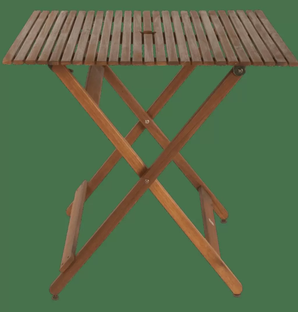 Cheap KOS Mesa Plegable Natural Mesas De Bistro | Mesas De Jardín