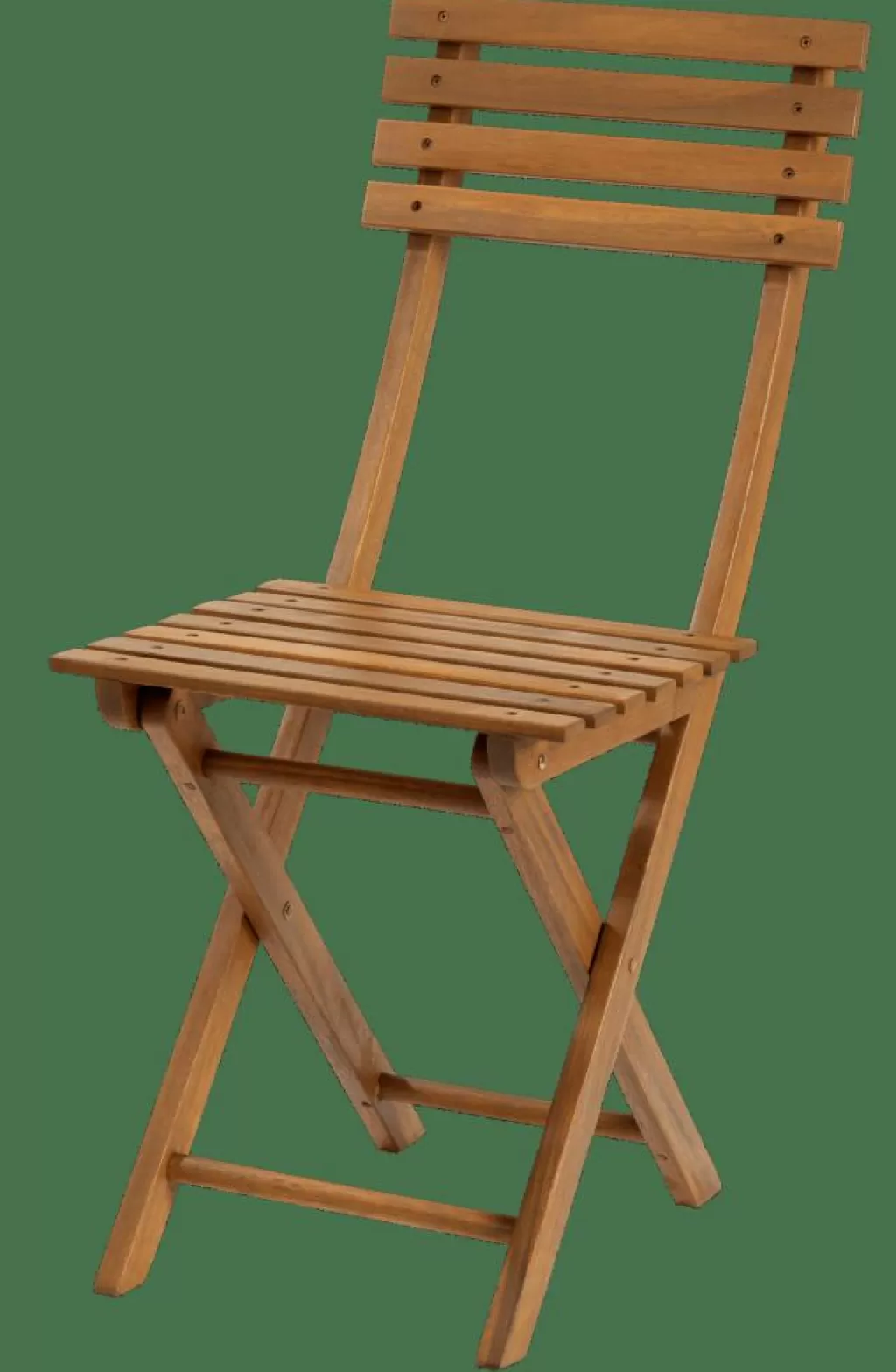 Clearance KOS Silla Plegable Natural Conjuntos Para Balcon | Sillas De Bistro