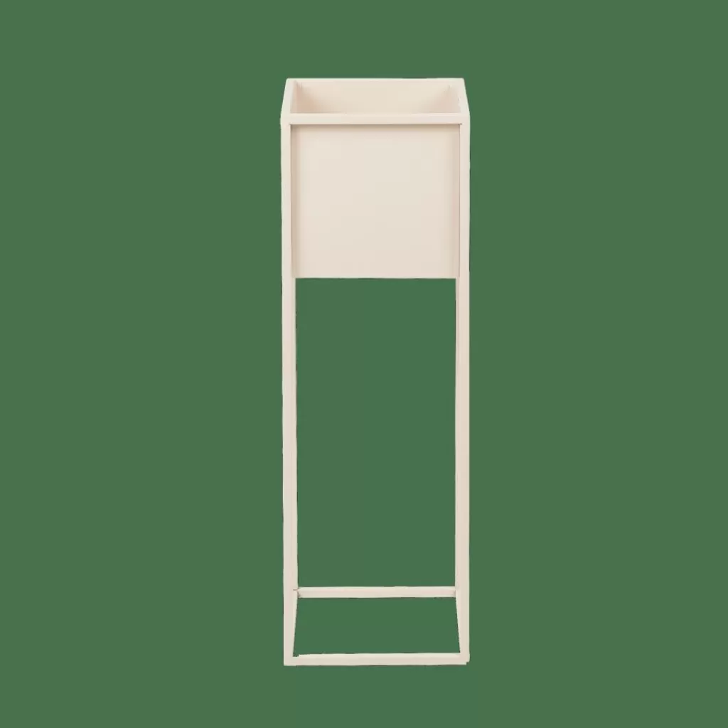 Store LARGO Macetero Crema Soportes Para Plantas