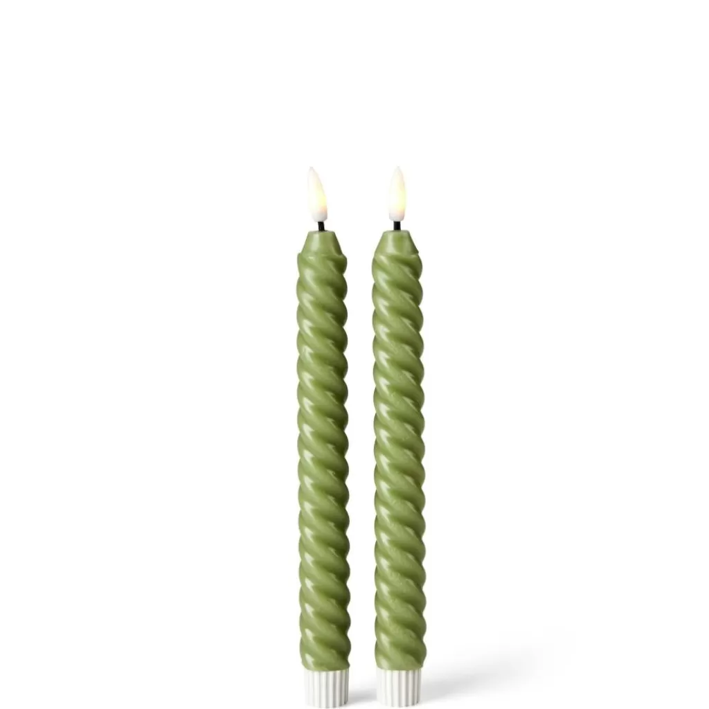Clearance LED Vela Larga Led Verde Velas Led | Velas