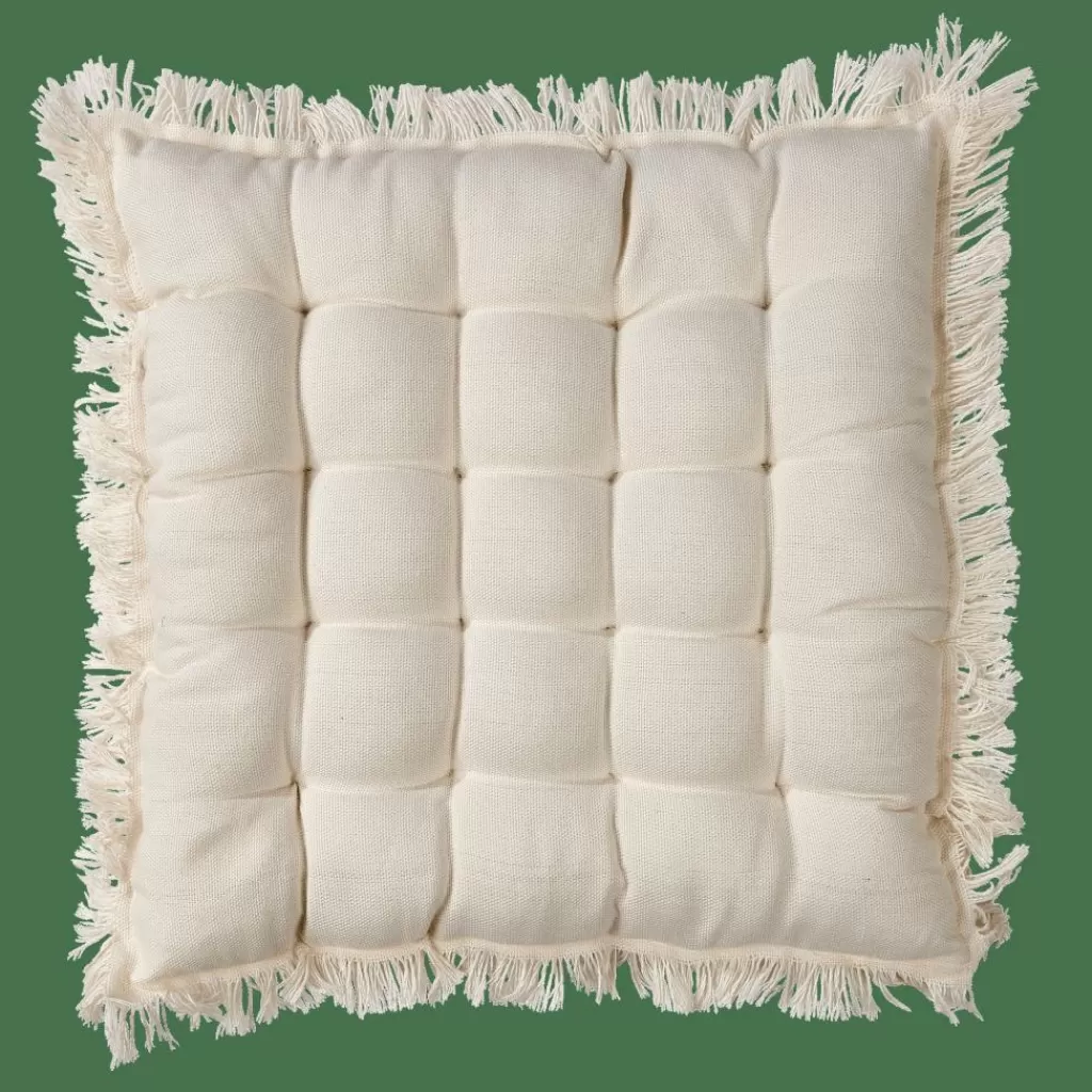 Best LIA Cojín De Asiento Blanco Cojines De Asiento