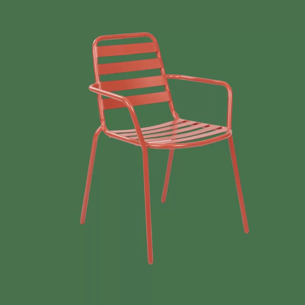 Outlet LIVA Terracota Sillas De Bistro | Sillas De Jardín