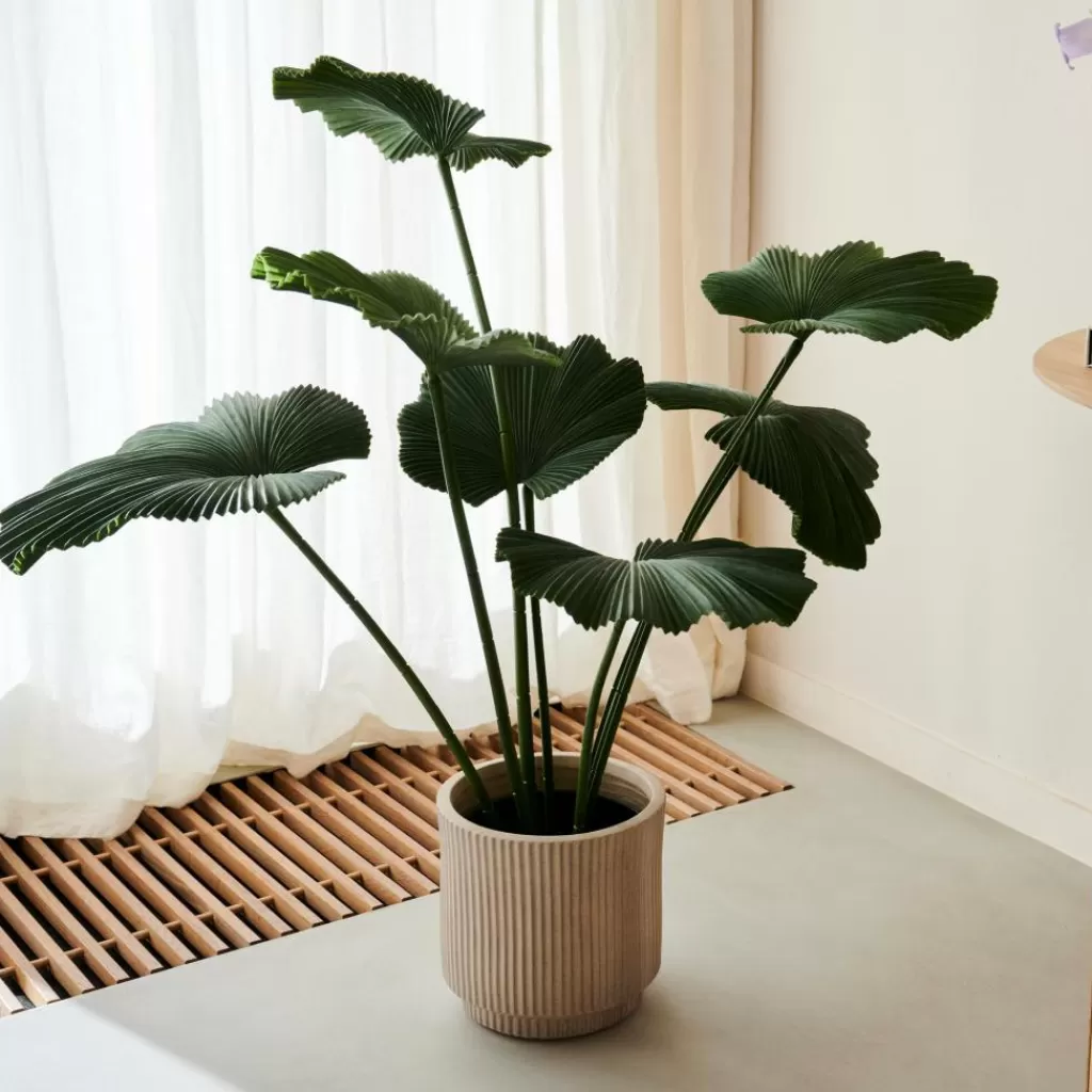 Hot LOTUS Planta Verde Plantas Artificiales
