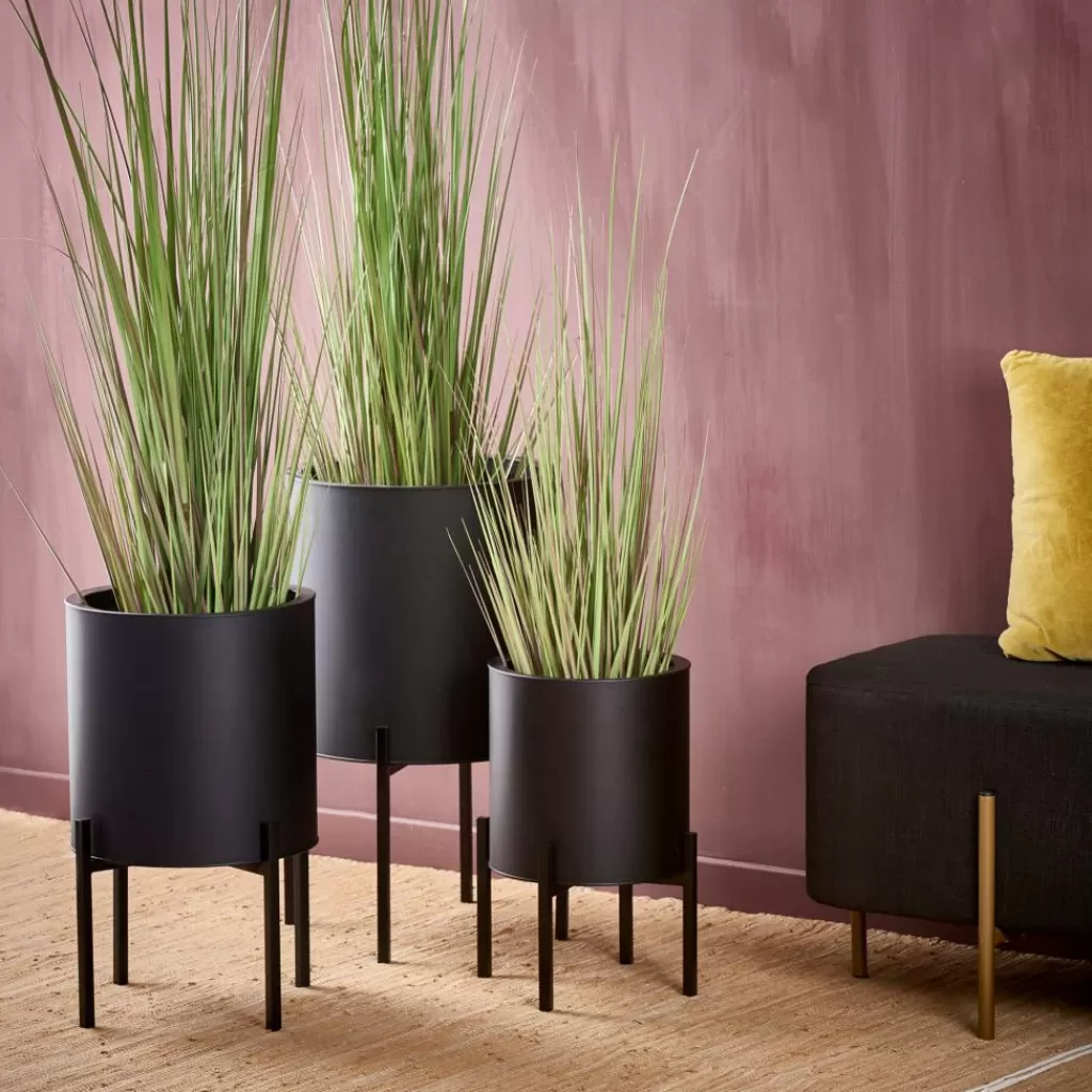 Best Sale LOUNGE Macetero Negro Macetas | Soportes Para Plantas