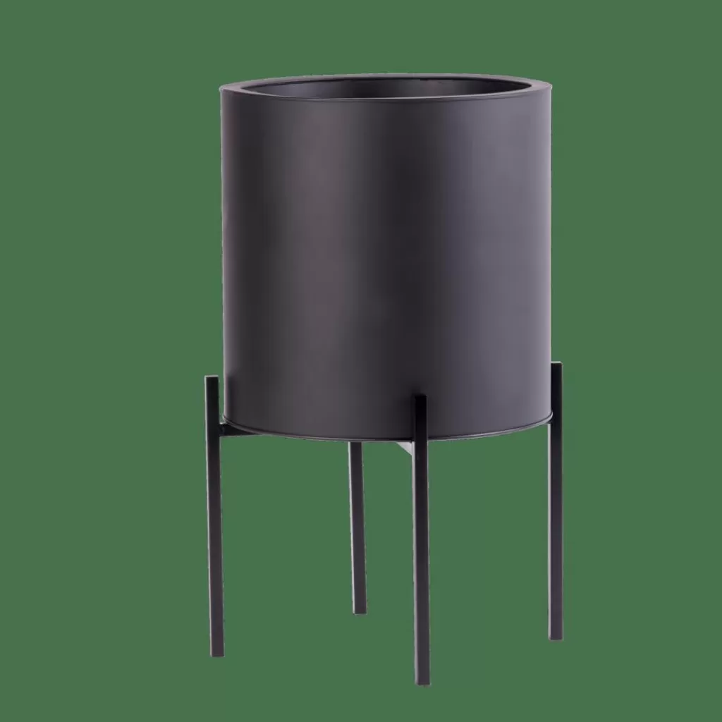Best Sale LOUNGE Macetero Negro Macetas | Soportes Para Plantas