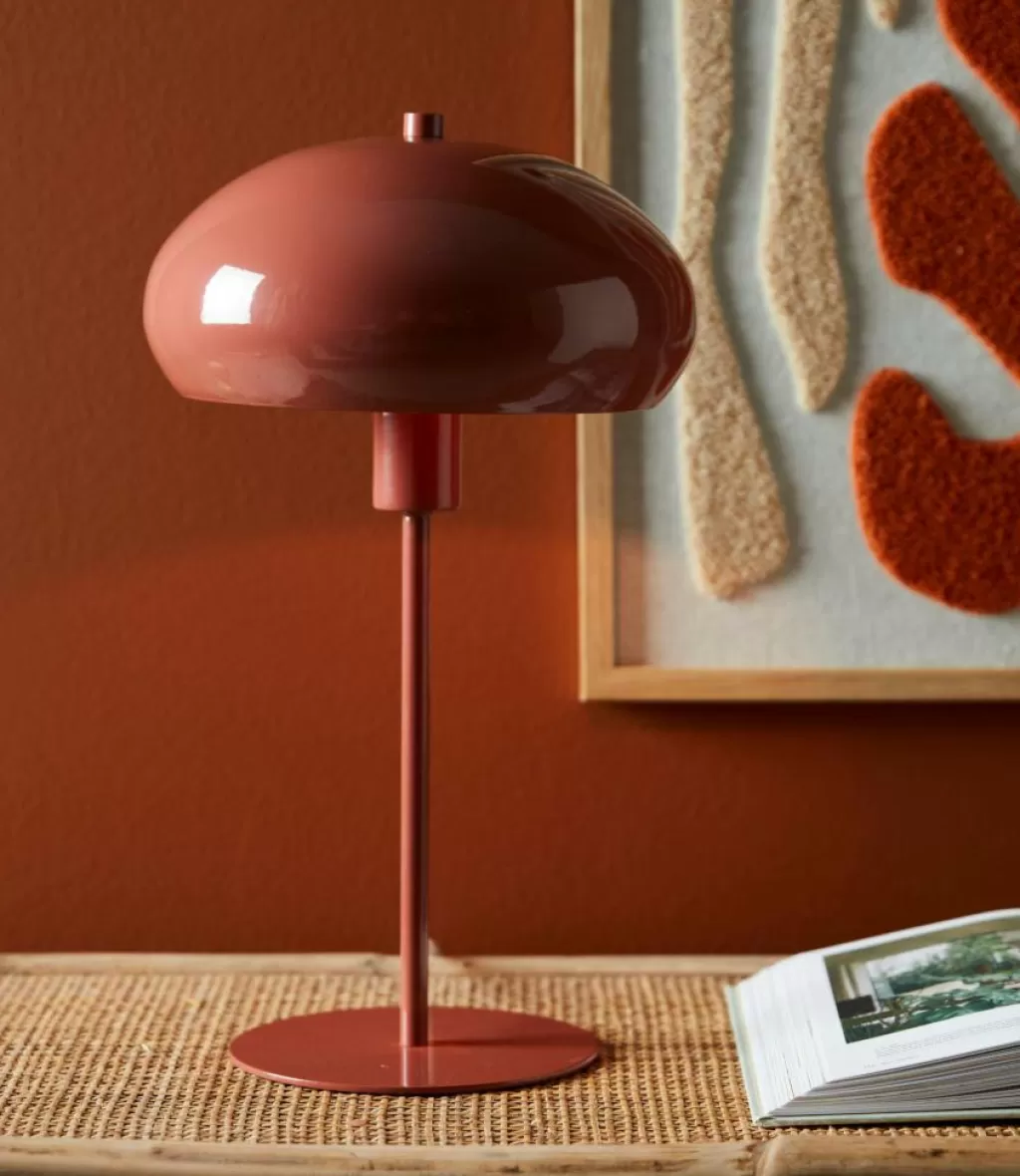 Cheap LUCILE Lámpara De Mesa Terracota Lamparas De Mesa