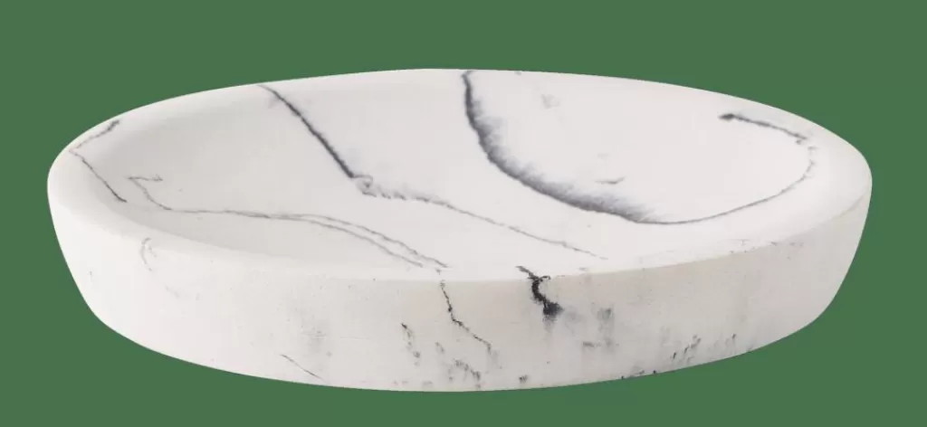 Online LUNA Jabonera Aspecto De Mármol Accesorios De Tocador
