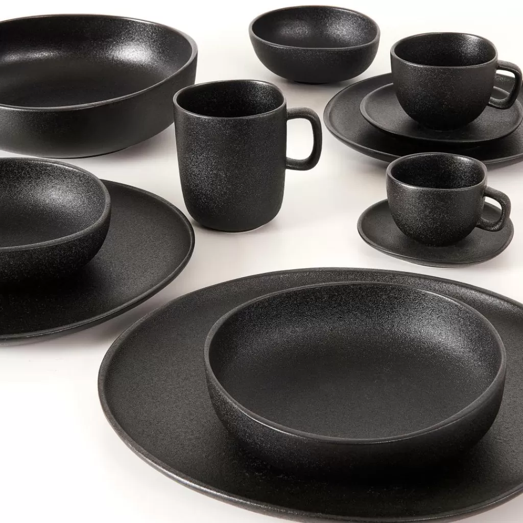 Fashion MAGMA Plato Negro Platos