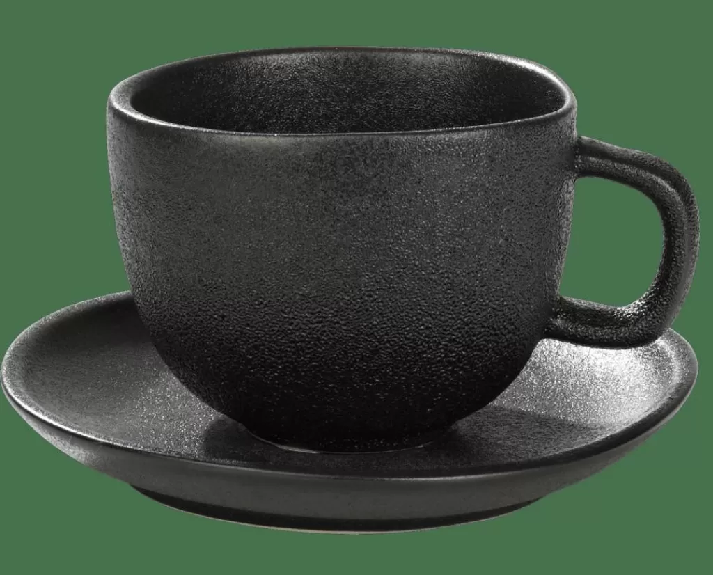 Store MAGMA Taza Y Plato Tacita 11 CL Negro Tazas