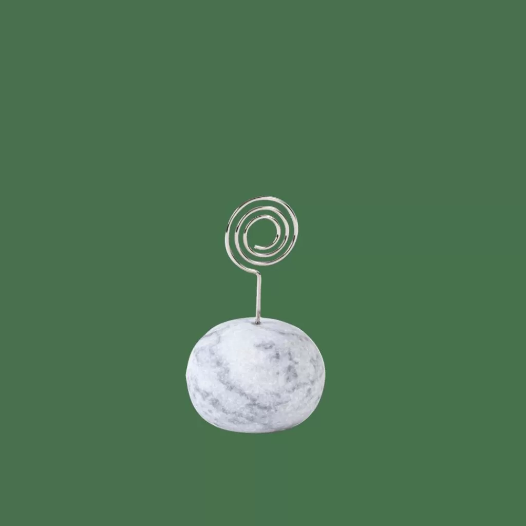 Outlet MARBLE Tarjetero Blanco Identificadores De Mesa