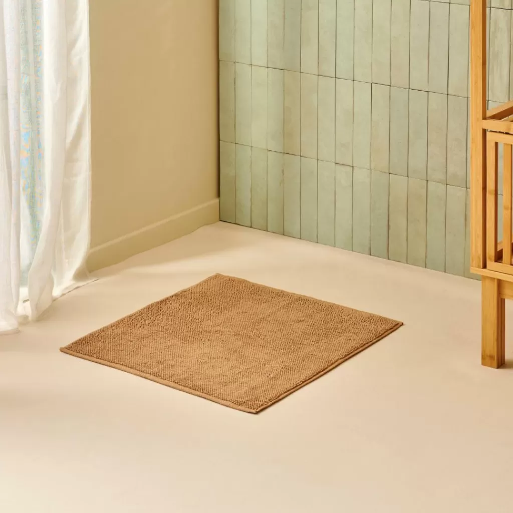Store MINERAL Alfombra De Baño Beis Alfombras De Baño