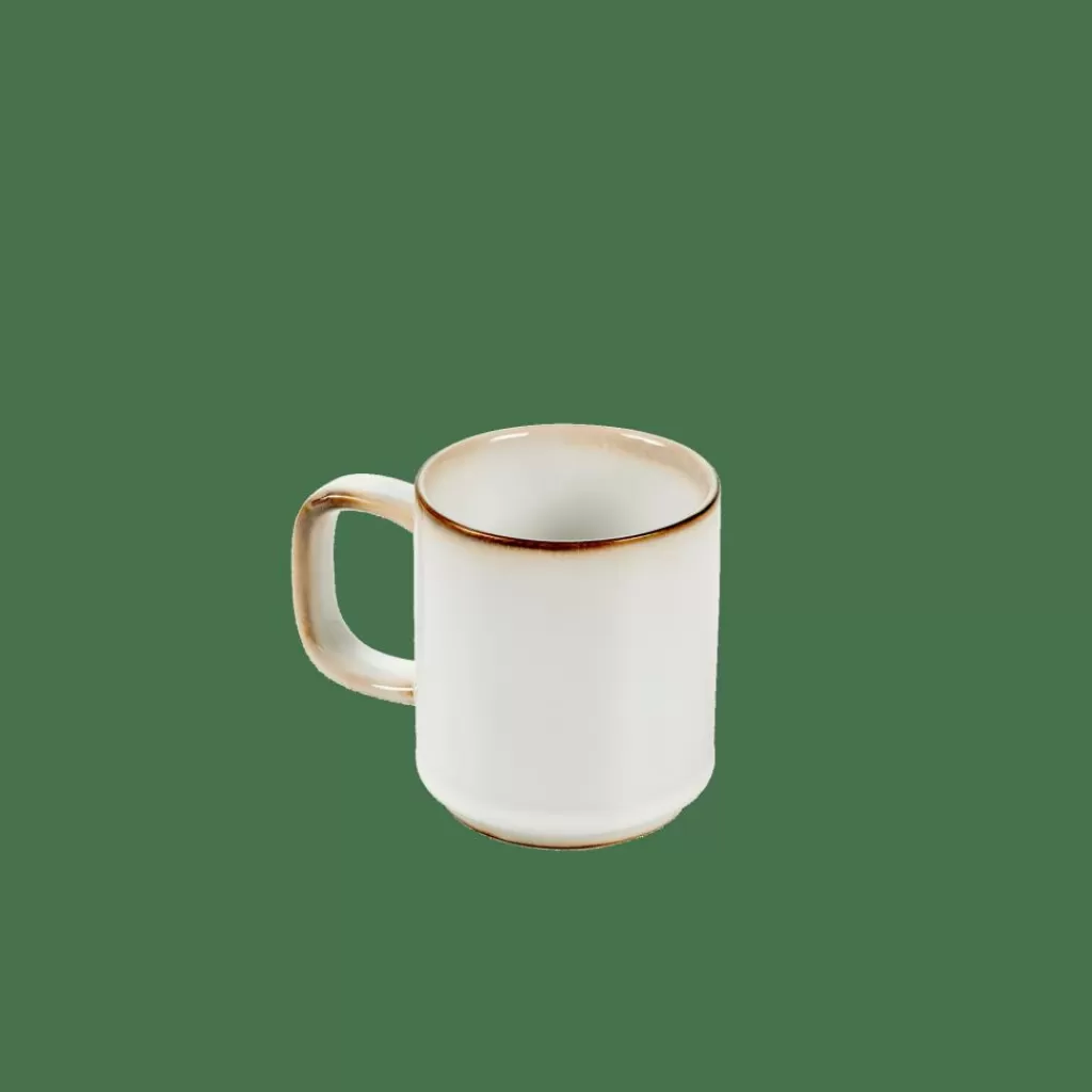 Shop MINERAL MARBLE Taza Con Asa 30 CL Blanco Tacitas