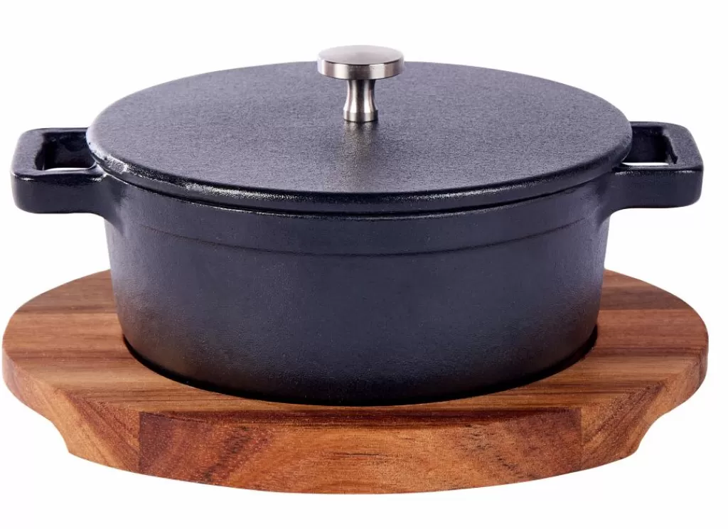 Discount MINI STEW Sartén Pequeña Negro Sartenes