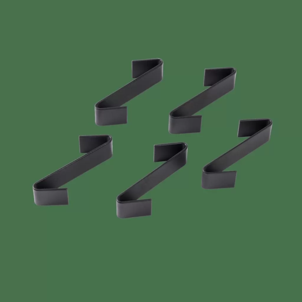 Cheap MODULAR 5 Ganchos/s Negro Decoracion De Pared