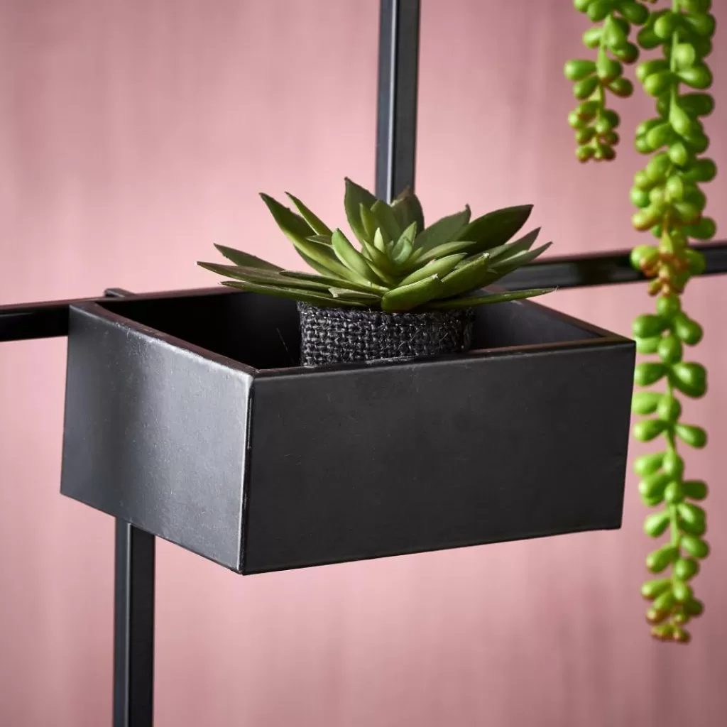 Discount MODULAR Cesta Negro Decoracion De Pared