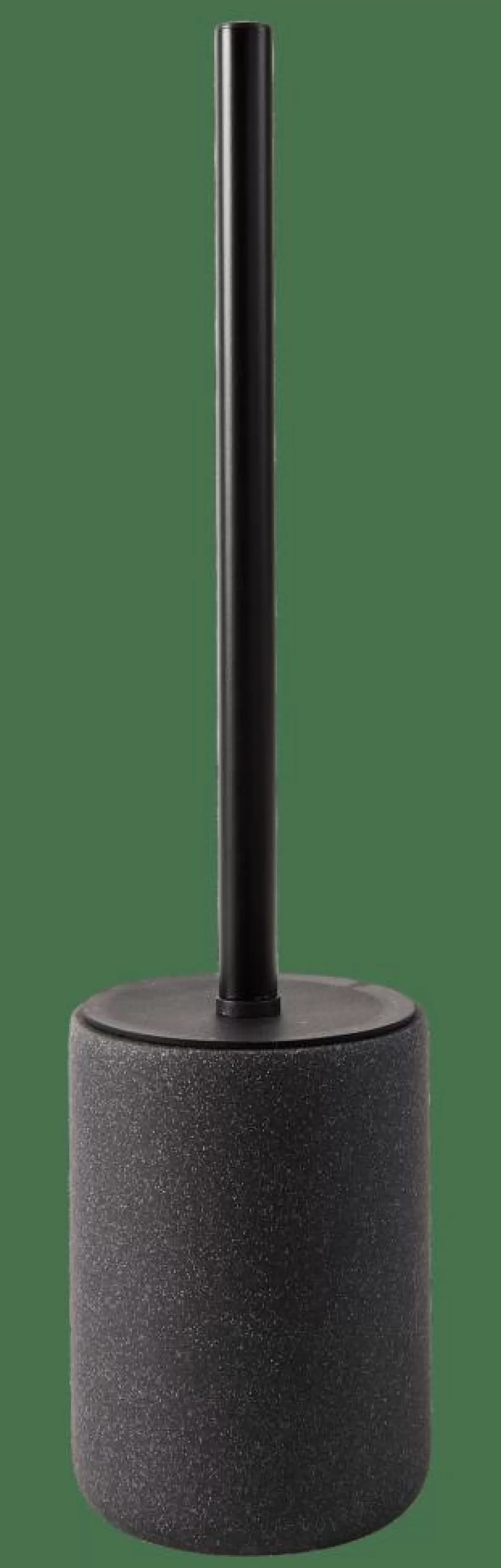Store MOON Cepillo WC En Soporte Negro, Gris Oscuro Accesorios Water