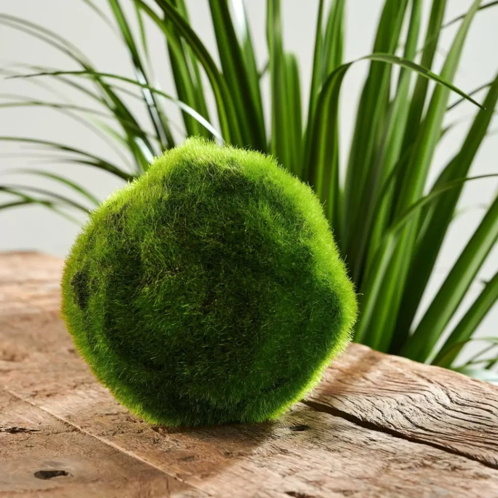 Cheap MOSS Bola De Musgo Verde Plantas Artificiales