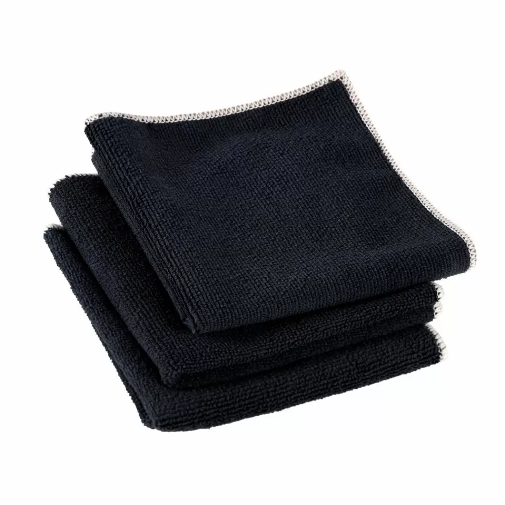 Cheap MULTI Paño De Microfibra Juego De 3 Caqui Panos De Cocina