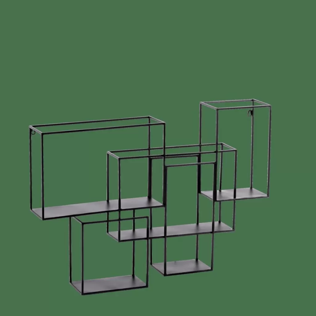 Store MULTO Estantería Para Colgar Negro Estanterías