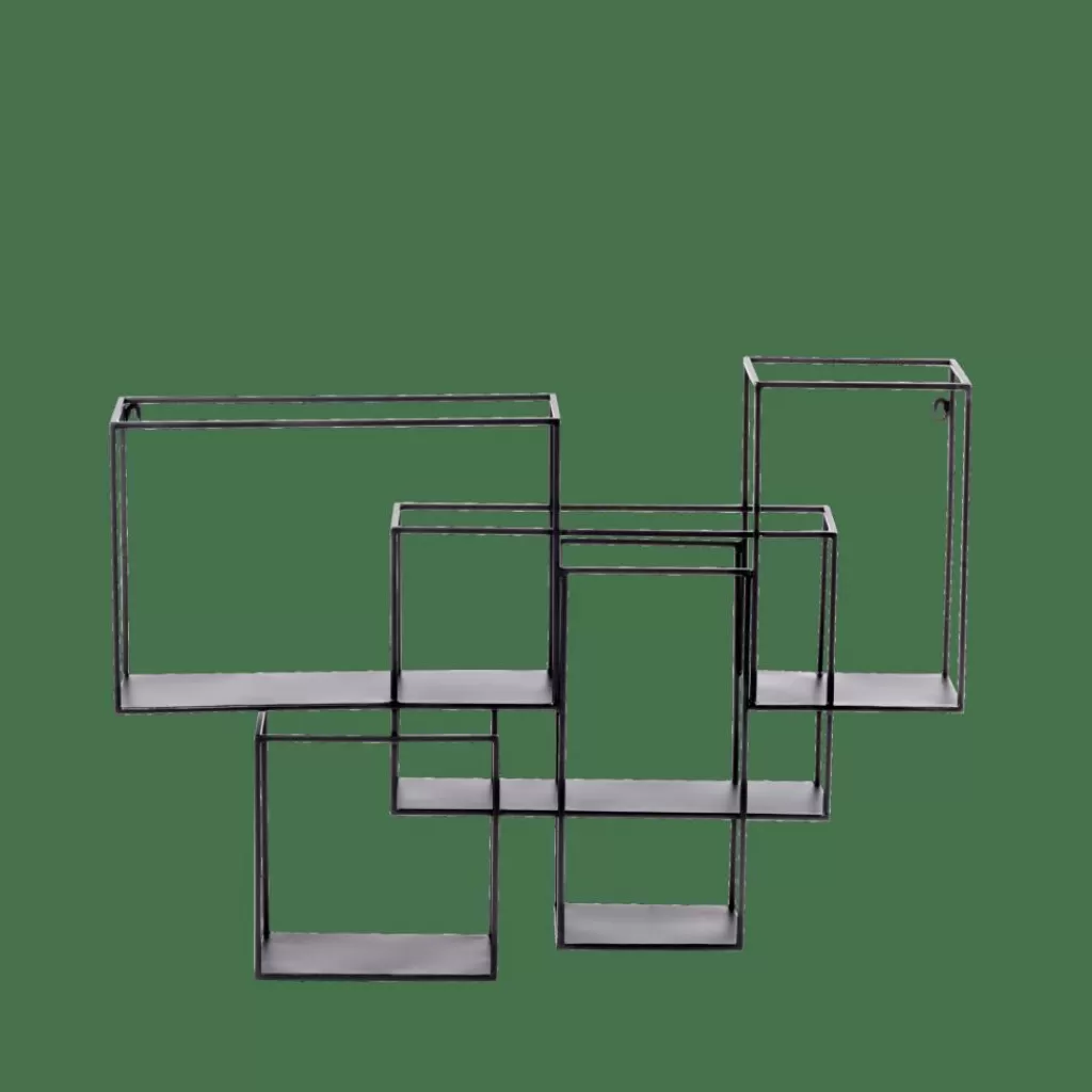 Store MULTO Estantería Para Colgar Negro Estanterías