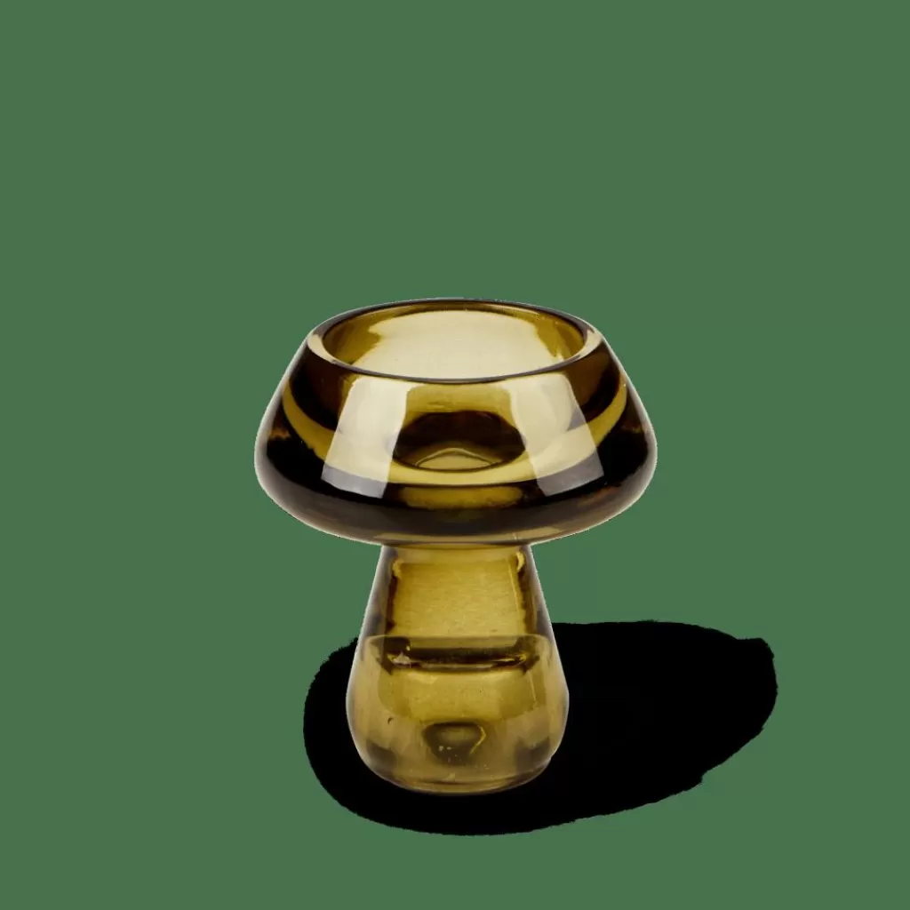 Online MUSHROOM Portavelas Verde Soprortes Para Velitas | Otoño