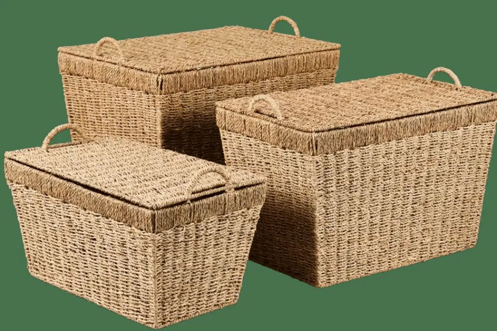 Cheap MYKONOS Maleta Para Almacenaje M Natural Arcas Para Almacenaje