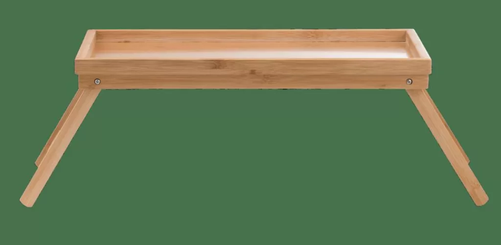Fashion NEW BAMBOO Bandeja De Cama Natural Bandejas