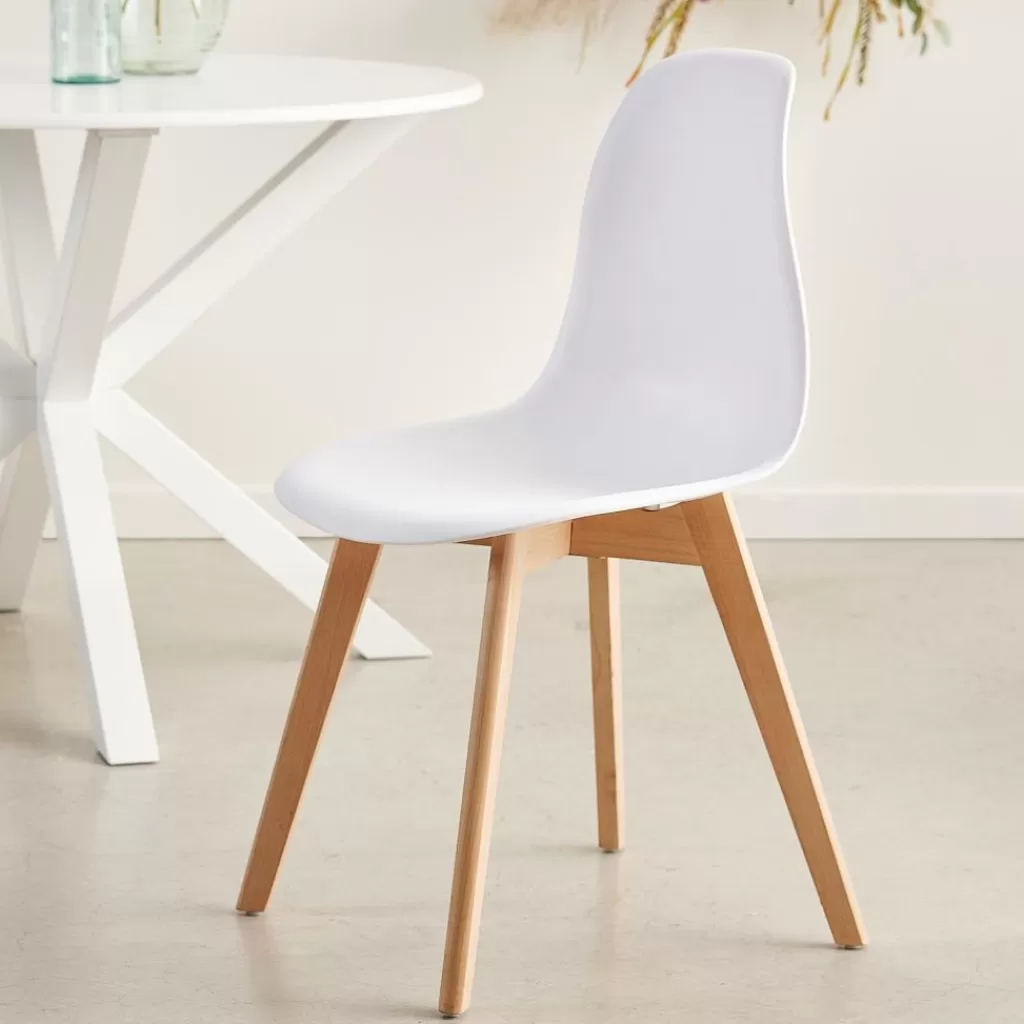 Store NEW MATS Silla De Comedor Blanco Sillas De Comedor