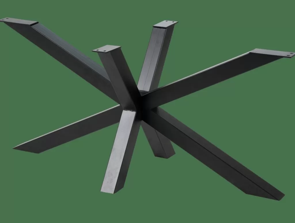 Outlet NEW OAK Negro Mesa De Comedor