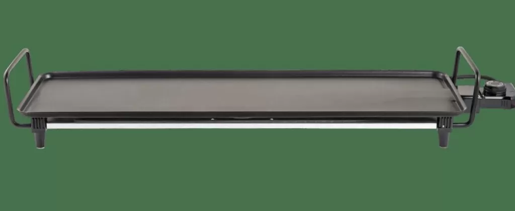 Online NEW PLANCHA Plancha Para Asar XXL Negro Equipamiento De Cocina