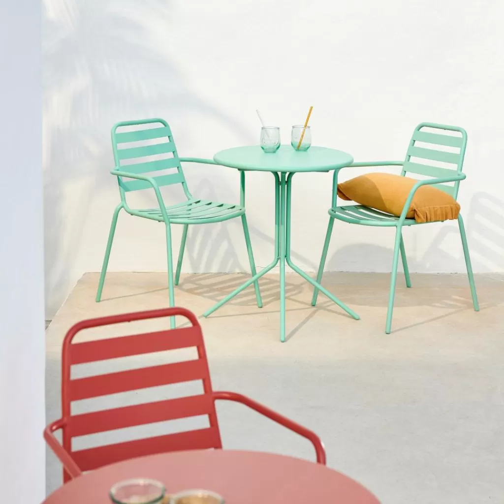 Outlet OLAV Mesa Bistro Aguamarina Mesas De Bistro | Mesas De Jardín