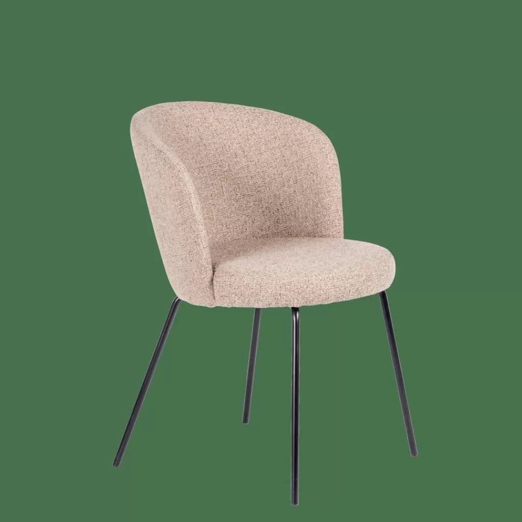 Cheap OLIVIER Silla De Comedor Beis Sillas De Comedor