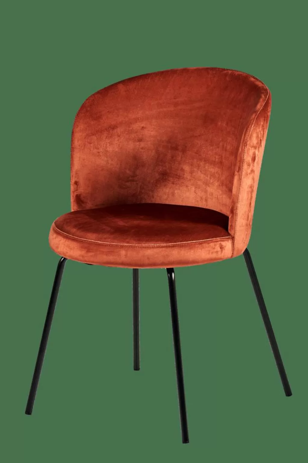 Sale OLIVIER Silla De Comedor Marrón Marrón Sillas De Comedor