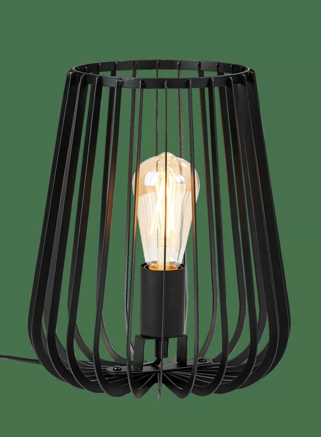 Fashion ORION Lámpara De Mesa Negro Lamparas De Mesa
