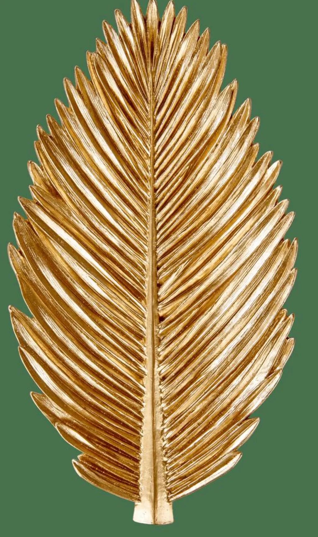 Best Sale PALM Hoja Decorativa Dorado Fuentes Decorativas